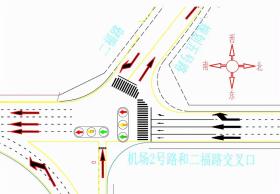 航西 2 号路与 5 号路交叉口